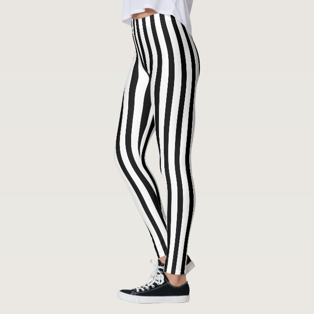 Legging Leggens em estilhaço preto e branco (Esquerda)