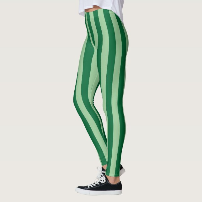 Legging Leggens em estilhaço verde (Esquerda)