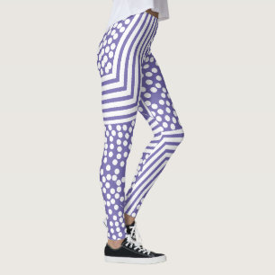 Legging Leggens em negrito das linhas de Bolinhas Funky