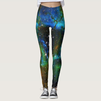 Legging Leggens Espaciais da Nebulosa Rosette