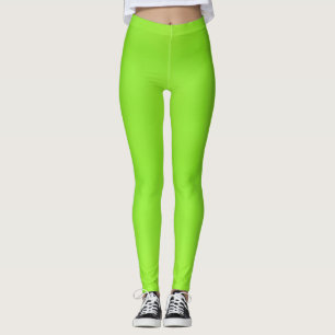 Legging Leggens ~ fluoro verde