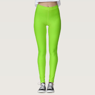 Legging Leggens ~ fluoro verde