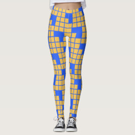 Legging Leggens Geométricas Das Ondas De Pixel