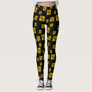 Legging Leggens Geométricas Fractais