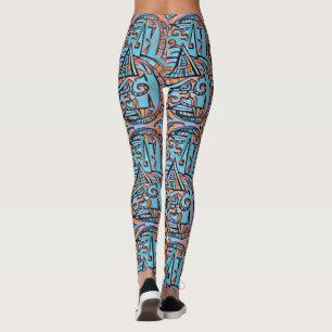 Legging Leggens geométricas fractais