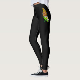 Legging Leggens Monarch Butterfly 3