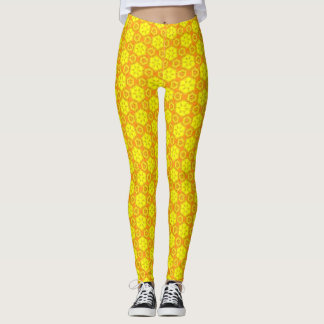 Legging Leggens novas e amarelas