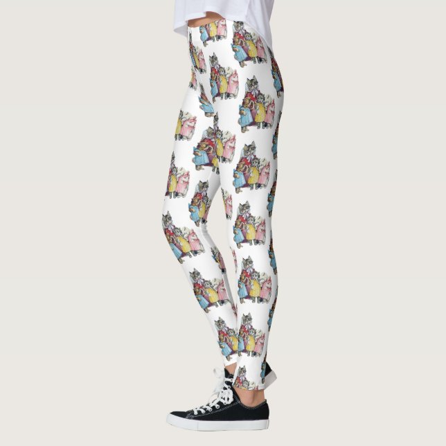 Legging Leggens ~ Os 3 Pequenos Gatinhos ~ Originais (Esquerda)