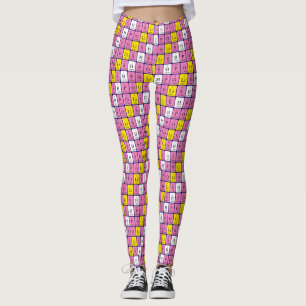 Legging Leggens patrióticas mesas periódicas poloneses 4