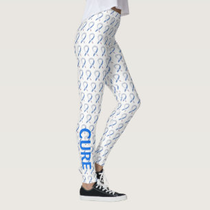 Legging Leggens Personalizadas da Fita de Sensibilização d