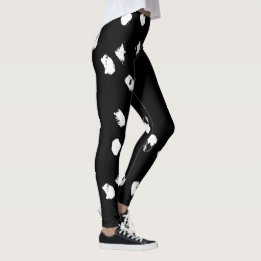 Legging Leggens Pretas e Brancas