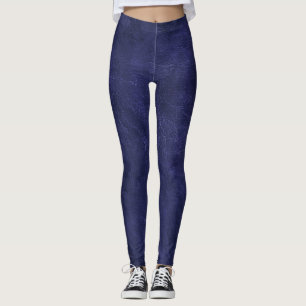 Legging Leggens Púrpuras E Distintas Do Couro