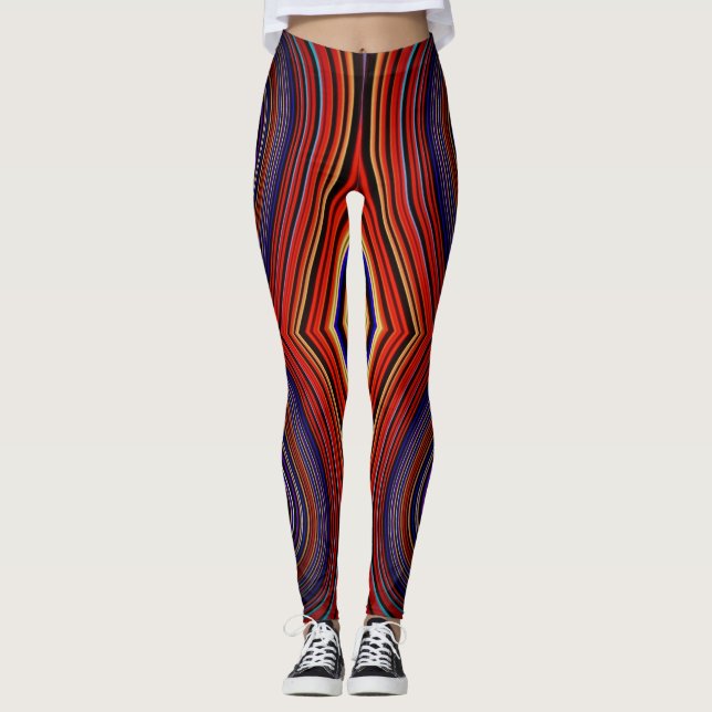 Legging Leggens ~ red blue ~ Original (Frente)