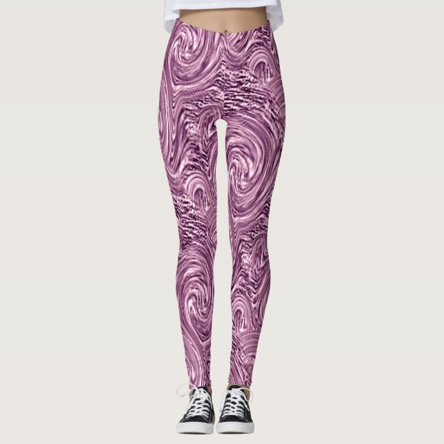 Legging Leggens rosa líquidas (Frente)
