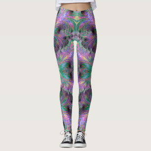 Legging Leggens ~ roxo verde ~ Original