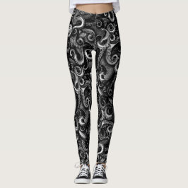 Legging Leggens Tentáculos De Octopus Steampunk
