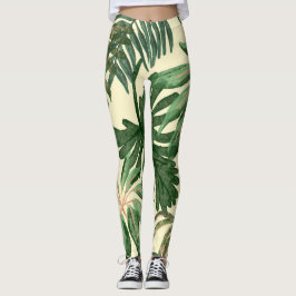 Legging Leggens tropicais legal