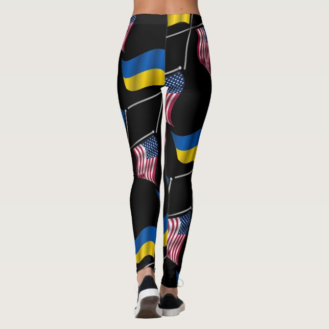 LEGGING LEGGENS UCRÂNICAS DOS EUA (Verso)