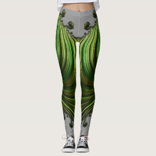 Legging Leggens ~ verde branco ~ Original