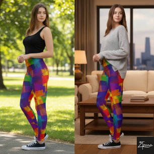 Legging Leggens Vibrantes De Vórtex