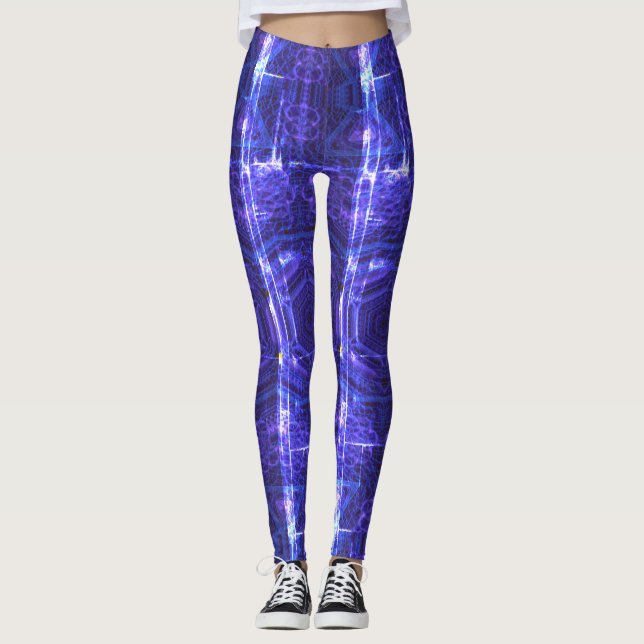 Legging Leggi de mosaico MODERN-abstrato (Frente)