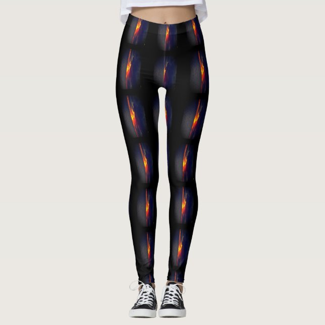 Legging leggings-abstrato (Frente)