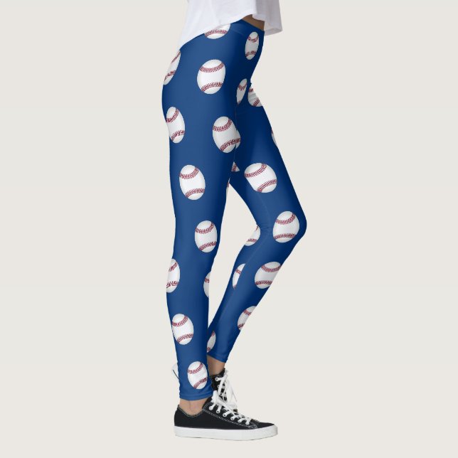 Legging Leggings-Baseballs, de uso feminino (Direita)