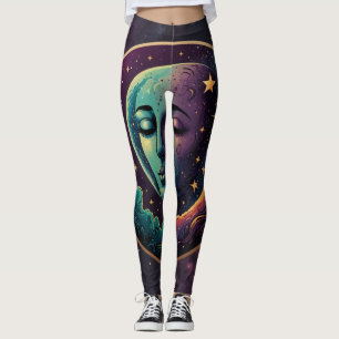 Legging "Leggings da Lua Celestial