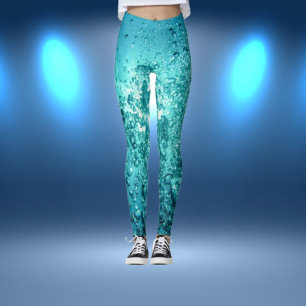 Legging "Leggings de Bolhas de Oceano"