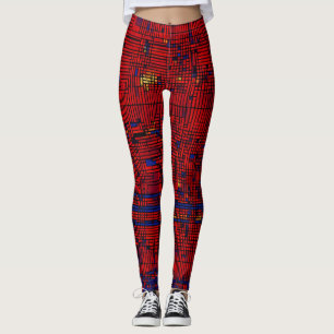 Legging "Leggings do Digital Matrix Fusion"