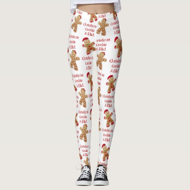 Legging ~Leggings DO VICIADO DO BISCOITO DO NATAL (Frente)