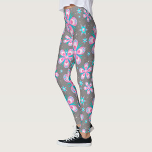 Legging Leggings/Flores e Estrelas