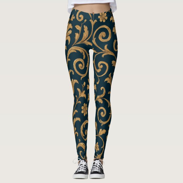 Legging "Leggings Impressas Personalizadas - Na moda, Conf (Frente)