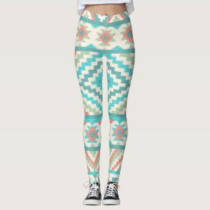 Legging Leggings/Padrão Nativo Americano