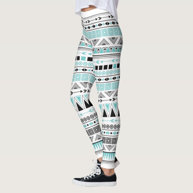 Legging Leggings/Padrão Nativo Americano (Esquerda)