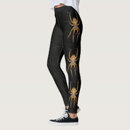 Legging Leggins assustadores de aranha