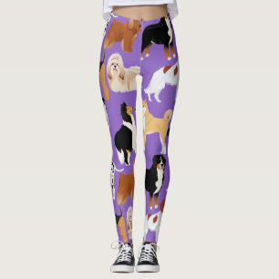 Legging Leggins com cães