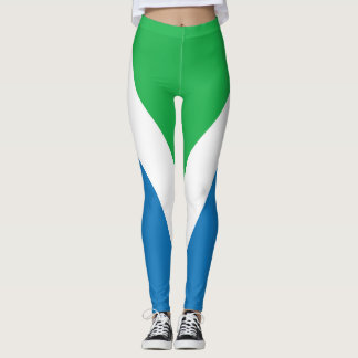 Legging Leggins da bandeira do Vegan