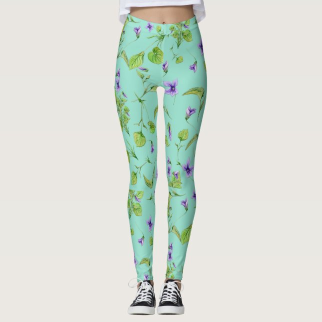 Legging Leggins de Violações de Caqueta Brilhante (Frente)