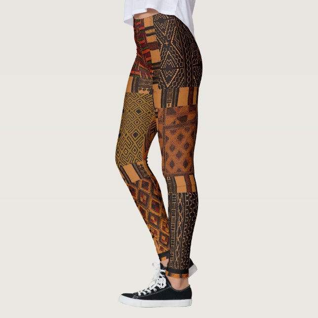 Legging Leggins Designs africanos (Esquerda)