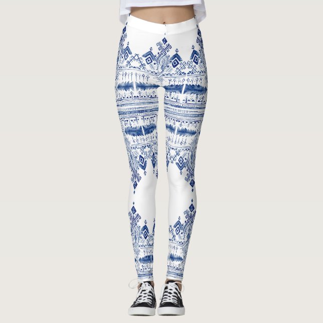 Legging Leggins do azul de Bohem (Frente)