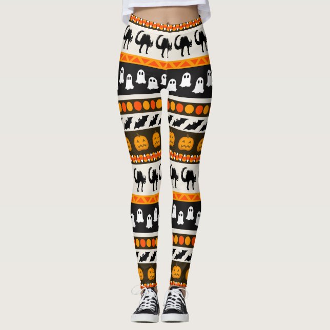 Legging Leggins do Partido Halloween (Frente)