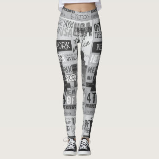 Legging Leggins dos EUA da Nova Iorque