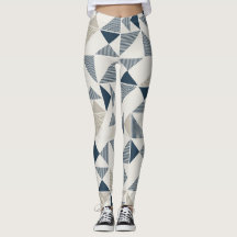 leggins mujer figuras geométricas triangulares