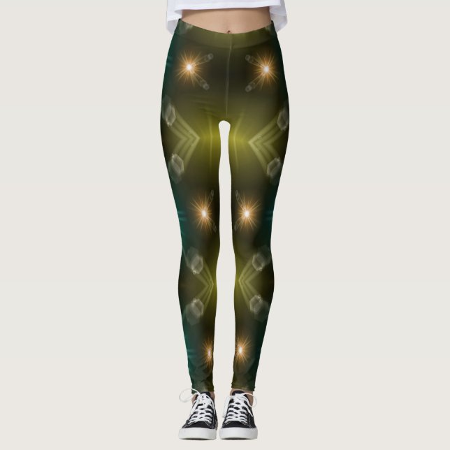Legging Leggins retrorreflectores modernos e elegantes (Frente)