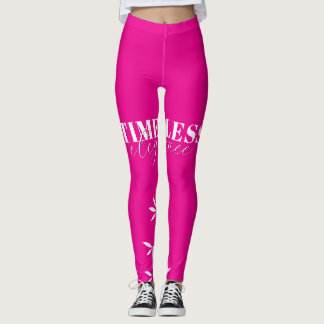 Legging Leggins(Rosa vibrante)