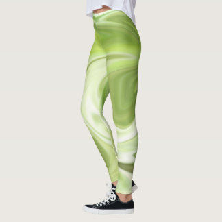 Legging Leggins verdes de luz feminina