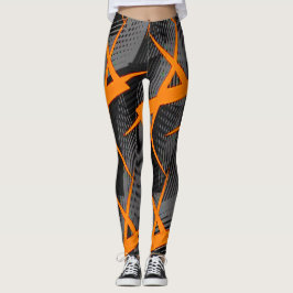 Legging Legings Abstract Modern Geometric Design