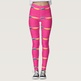 LEGGING LEGINGS JAPONESAS KORIN IMPRESSAS EM ROSA