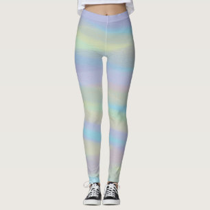 Legging Leguminosas com Cores Misturadas de Pastel